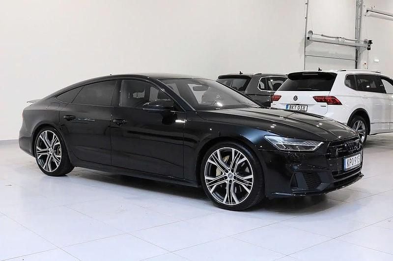 Begagnad Audi A7 Sportback S-Line 340 HK (250 kW) 2018 Svart Halvkombi