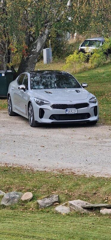 Grå Begagnad 2019 Kia Stinger Halvkombi | 340 000 kr (Marknadspris) - Bild 1/4