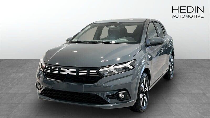 Grå (grey) Ny 2025 Dacia Sandero Expression Halvkombi | 226 200 kr (Marknadspris) - Bild 1/4