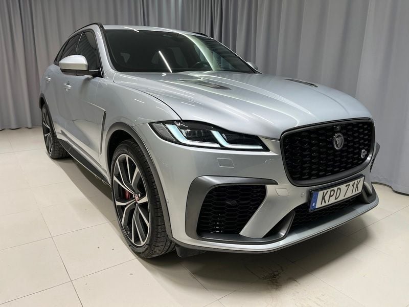 Okänd Begagnad 2021 Jaguar F-Pace SVR SUV | 799 000 kr - Bild 1/1
