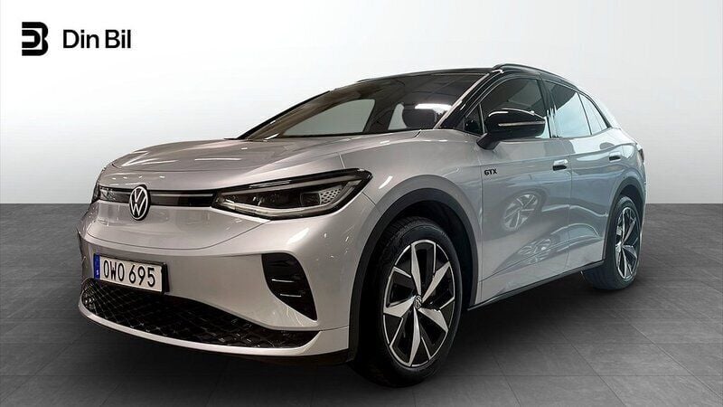 Silver Begagnad 2022 VW ID.4 GTX SUV | 449 900 kr (Marknadspris) - Bild 1/4