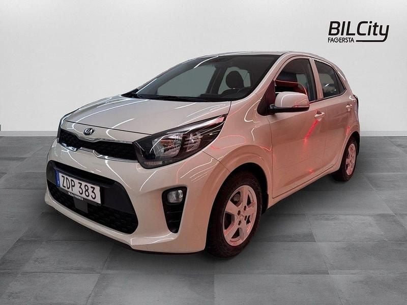 Gul Begagnad 2017 Kia Picanto Advance Halvkombi | 104 900 kr (Marknadspris) - Bild 1/4