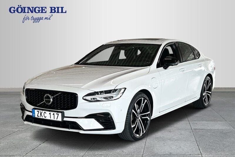 Vit Begagnad 2021 Volvo S90 R-Design Sedan | 449 000 kr (Dyr) - Bild 1/3