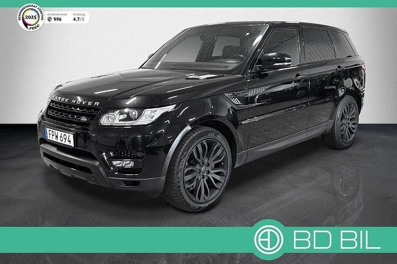 Svart Begagnad 2015 Land Rover Range Rover Sport HSE Dynamic SUV | 269 800 kr (Superpris) - Bild 1/3