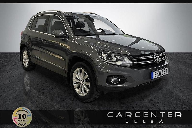 Mörkgrå Begagnad 2014 VW Tiguan Style SUV | 119 900 kr (Bra pris) - Bild 1/4