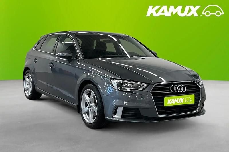 Begagnad Audi A3 Sportback Sport 150 HK (110 kW) 2019 Silver/grå Halvkombi