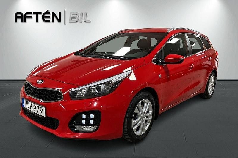 Röd Begagnad 2015 Kia Ceed Sportswagon GT-Line Kombi | 99 800 kr (Bra pris) - Bild 1/3