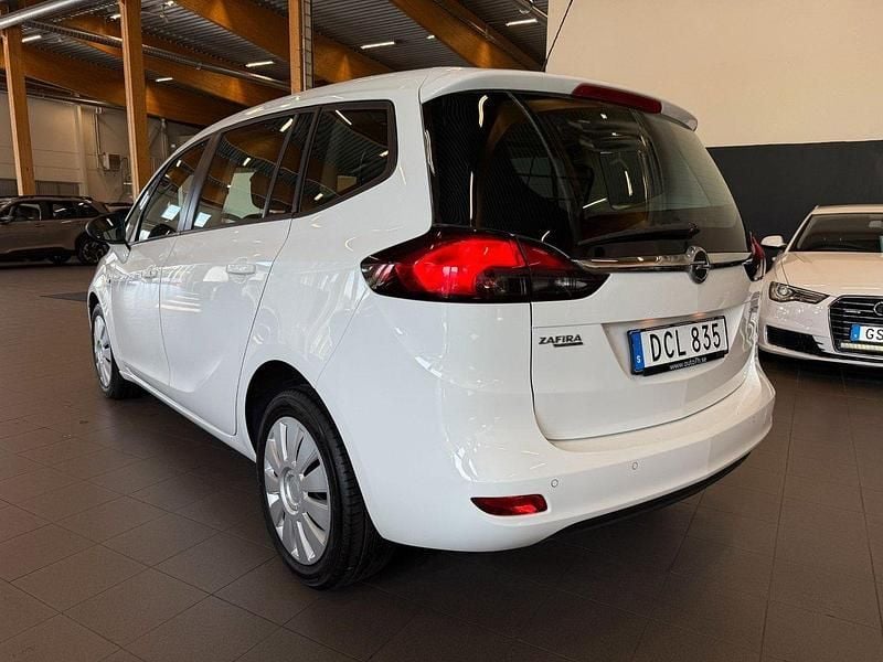 Begagnad Opel Zafira Tourer 150 HK (110 kW) 2015 Vit Minibuss