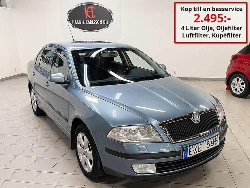 Begagnad Skoda Octavia 102 HK (75 kW) 2008 Ljusgrå Sedan
