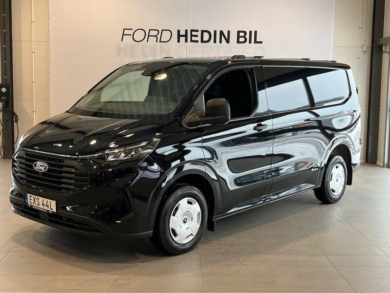 Svart (black) Ny 2024 Ford Transit Custom Trend Van | 474 875 kr (Bra pris) - Bild 1/4