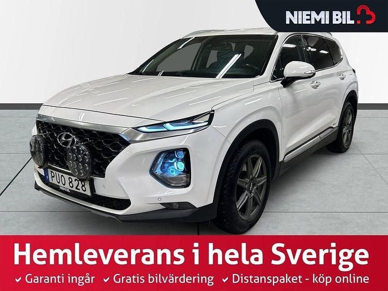 Begagnad Hyundai Santa Fe 200 HK (147 kW) 2019 Vit SUV