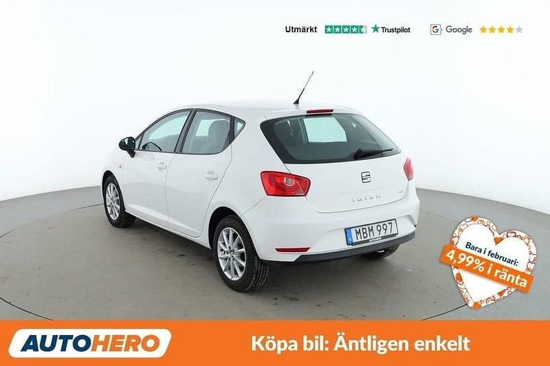 Begagnad Seat Ibiza Style 91 HK (66 kW) 2017 Vit Halvkombi