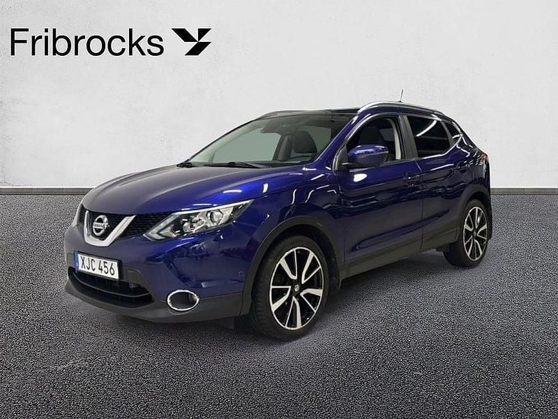 Blå Begagnad 2015 Nissan Qashqai Tekna SUV | 99 900 kr (Marknadspris) - Bild 1/4