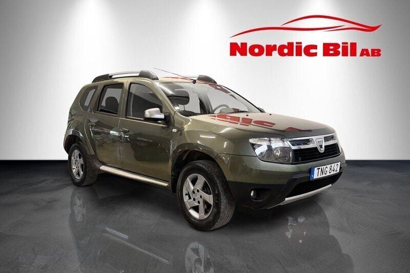 Grå Begagnad 2014 Dacia Duster SUV | 89 900 kr (Marknadspris) - Bild 1/4