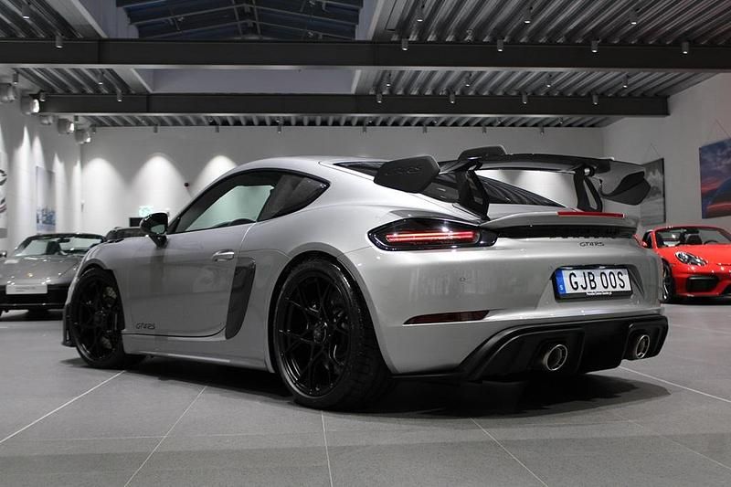 Ny Porsche 718 Cayman GT4 500 HK (367 kW) 2025 Silver Sportkupé