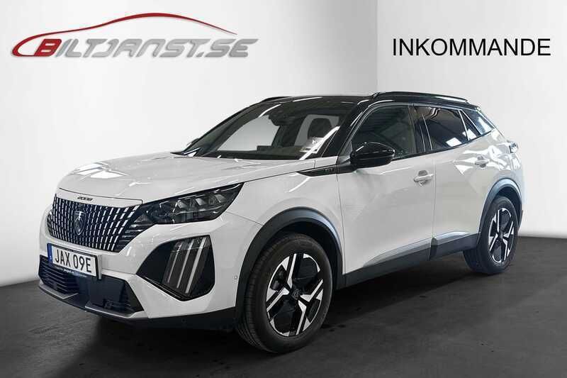 Vit Begagnad 2024 Peugeot 2008 GTi SUV | 278 900 kr (Lite dyr) - Bild 1/4