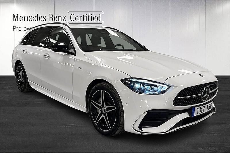 Begagnad Mercedes C300 2025 Vit