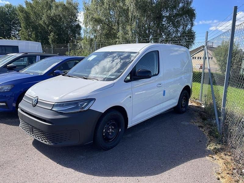 Vit (candyvit) Ny 2025 VW Caddy Maxi Minibuss | 442 625 kr (Bra pris) - Bild 1/4