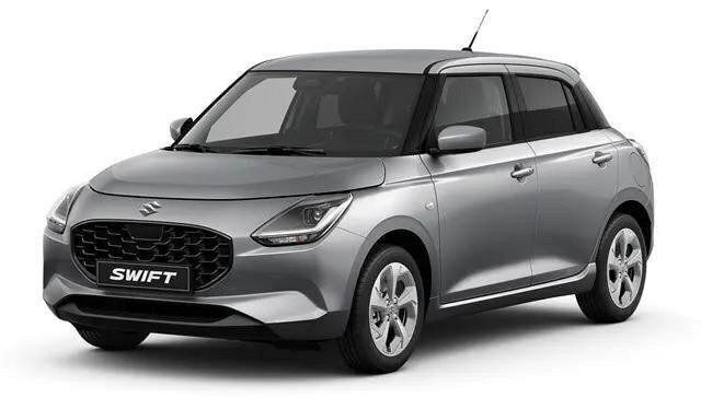 Grå Ny 2024 Suzuki Swift Halvkombi | 246 800 kr (Marknadspris) - Bild 1/1