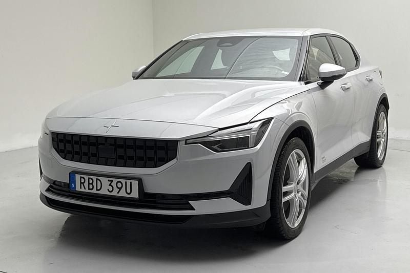 Silver Begagnad 2023 Polestar 2 Standard Range Single Motor Halvkombi | 279 000 kr (Superpris) - Bild 1/4