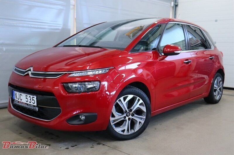 Röd Begagnad 2013 Citroën C4 Picasso Minibuss | 89 900 kr (Lite dyr) - Bild 1/4