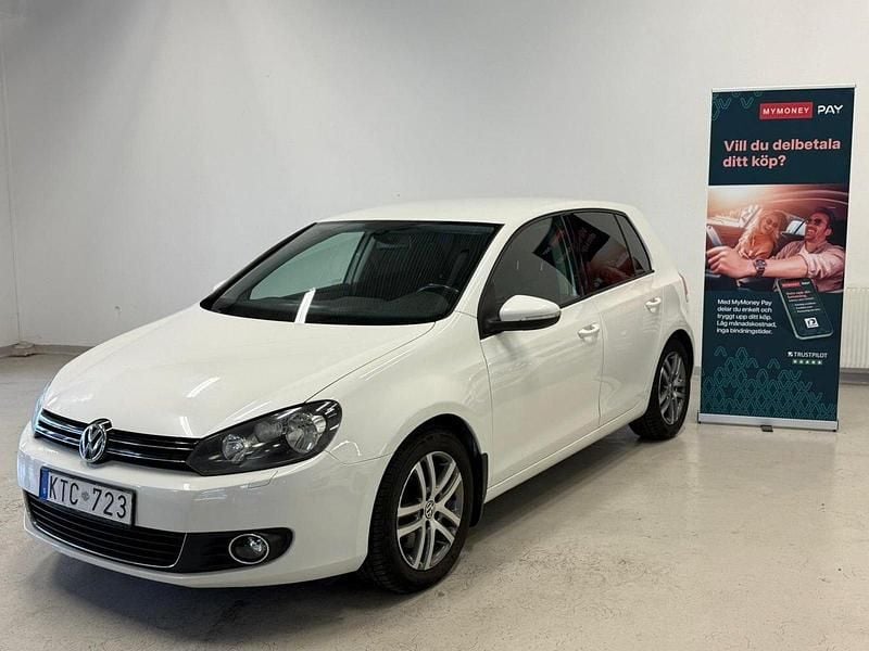 Vit Begagnad 2011 VW Golf VI GT Halvkombi | 64 800 kr (Marknadspris) - Bild 1/3