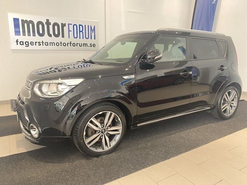 Svart Begagnad 2016 Kia Soul SUV | 139 000 kr (Lite dyr) - Bild 1/4