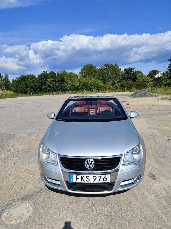 Silver Begagnad 2008 VW Eos Cab | 65 000 kr (Marknadspris) - Bild 1/4