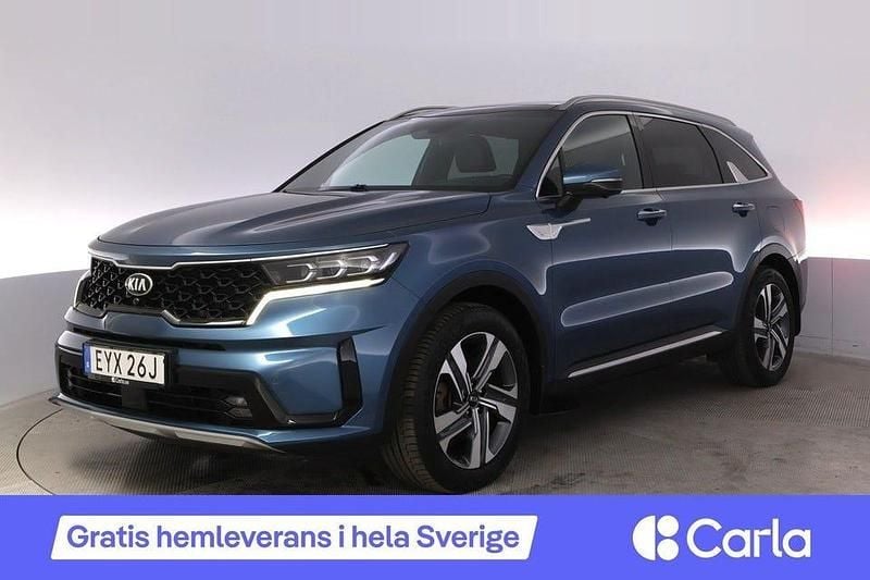 Blå Begagnad 2021 Kia Sorento Advance SUV | 383 990 kr (Bra pris) - Bild 1/4