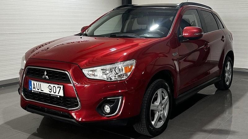 Mörkröd Begagnad 2012 Mitsubishi ASX SUV | 64 900 kr (Marknadspris) - Bild 1/4