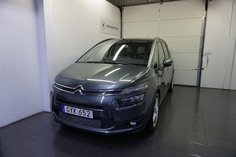 Grå Begagnad 2015 Citroën Grand C4 Picasso Minibuss | 109 900 kr (Marknadspris) - Bild 1/4
