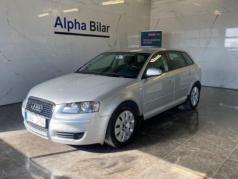 Silver Begagnad 2008 Audi A3 Attraction Kombi | 69 900 kr (Bra pris) - Bild 1/4