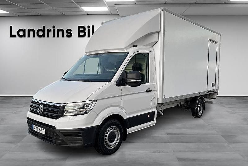 Vit Begagnad 2019 VW Crafter Van | 262 375 kr (Lite dyr) - Bild 1/4