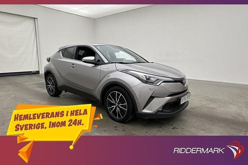 Mörkgrå Begagnad 2017 Toyota C-HR Executive SUV | 194 900 kr (Marknadspris) - Bild 1/3