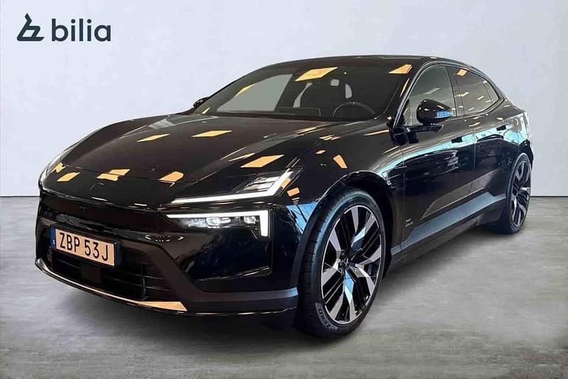 Svart Begagnad 2025 Polestar 4 Long Range Dual motor SUV | 749 900 kr (Lite dyr) - Bild 1/1