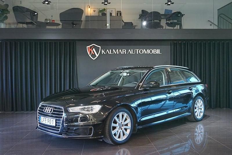 Svart Begagnad 2015 Audi A6 Sport Kombi | 159 900 kr (Marknadspris) - Bild 1/4