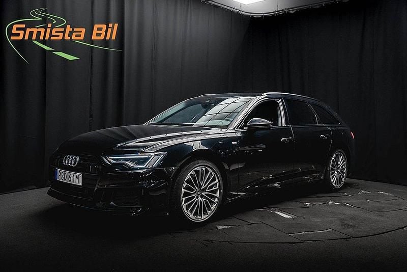 Svart Begagnad 2022 Audi A6 S-Line Kombi | 498 900 kr (Marknadspris) - Bild 1/3