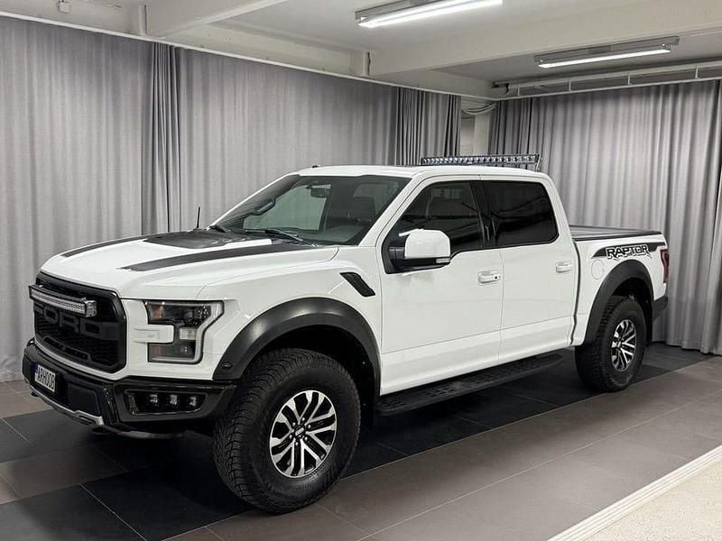 Vit Begagnad 2019 Ford F-150 Raptor Pickup | 639 900 kr - Bild 1/4
