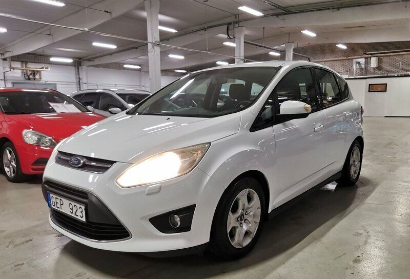 Vit Begagnad 2011 Ford C-MAX Trend Minibuss | 54 900 kr (Marknadspris) - Bild 1/4
