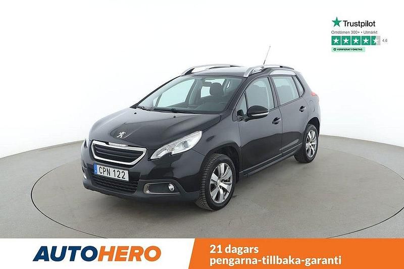 Svart Begagnad 2014 Peugeot 2008 SUV | 77 000 kr - Bild 1/4