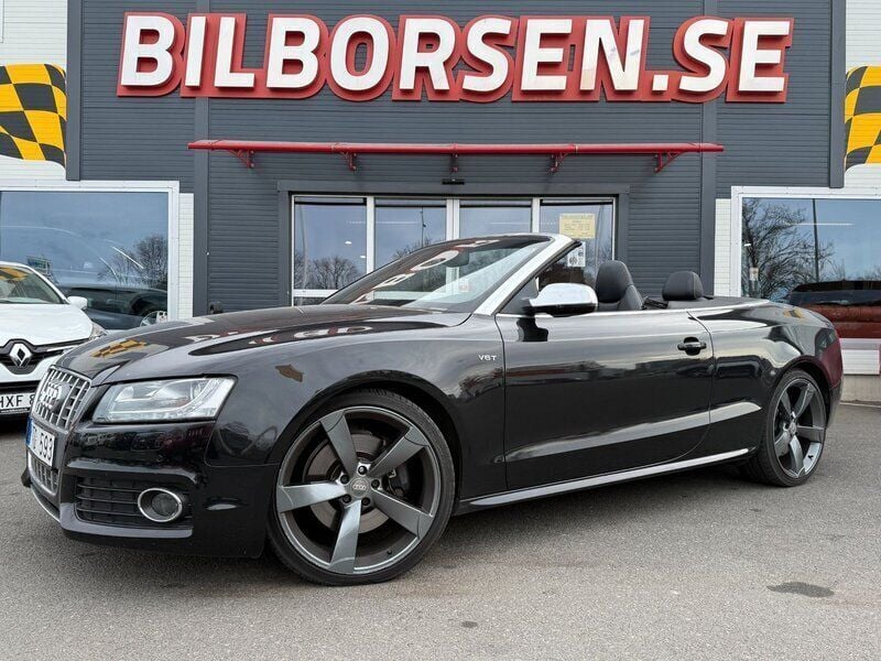 Svart Begagnad 2010 Audi S5 Cabriolet Cab | 259 000 kr - Bild 1/4