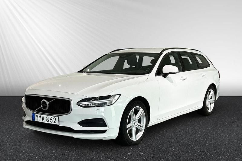 Vit Begagnad 2017 Volvo V90 Business Edition Kombi | 199 800 kr (Marknadspris) - Bild 1/4