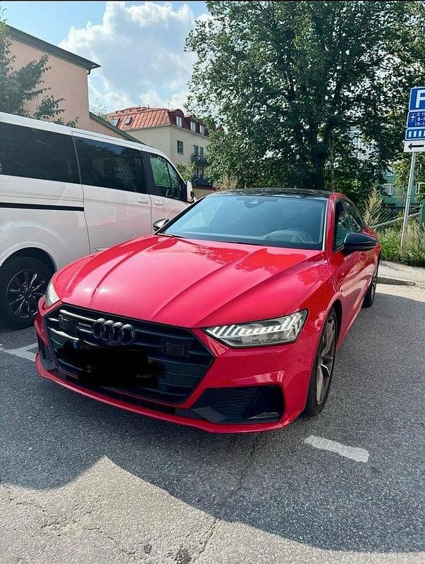 Röd Begagnad 2021 Audi A7 Sportback Halvkombi | 495 000 kr (Bra pris) - Bild 1/1