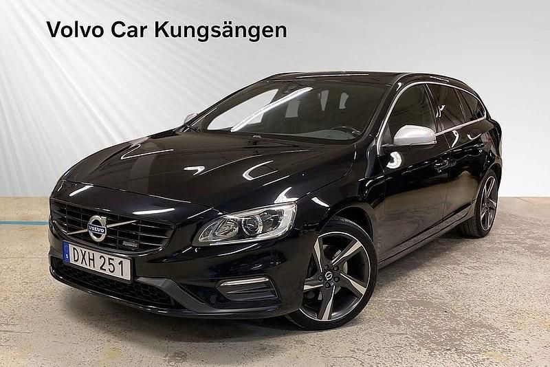 Svart Begagnad 2014 Volvo V60 Business Edition Kombi | 169 800 kr (Lite dyr) - Bild 1/3