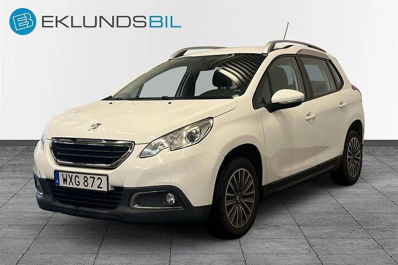 Vit Begagnad 2015 Peugeot 2008 SUV | 79 900 kr (Marknadspris) - Bild 1/4