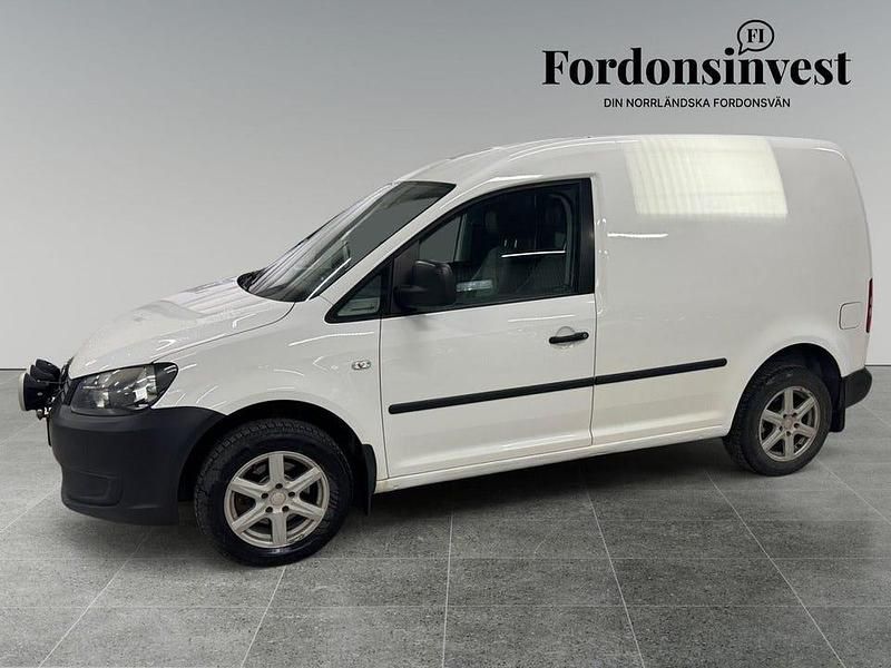 Begagnad VW Caddy 75 HK (55 kW) 2012 Vit Minibuss