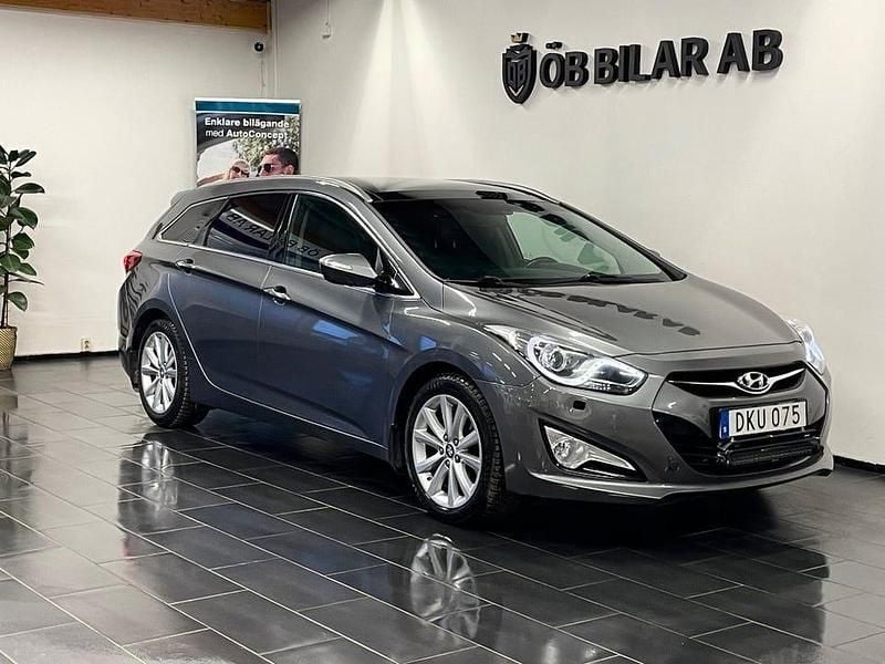Begagnad Hyundai i40 136 HK (100 kW) 2015 Silver Kombi