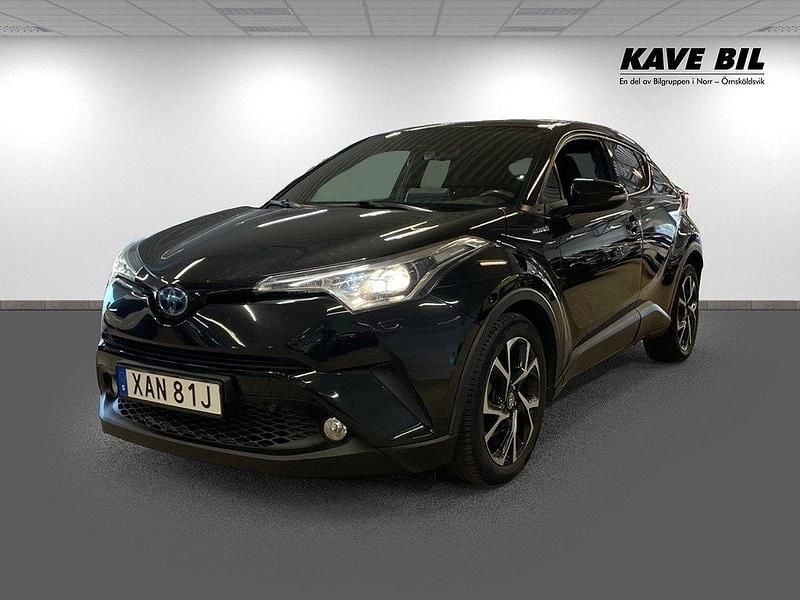 Svart Begagnad 2019 Toyota C-HR Edition SUV | 209 900 kr (Marknadspris) - Bild 1/4
