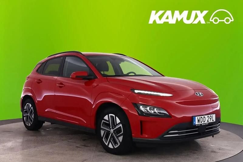 Röd Begagnad 2022 Hyundai Kona SUV | 188 900 kr (Superpris) - Bild 1/4