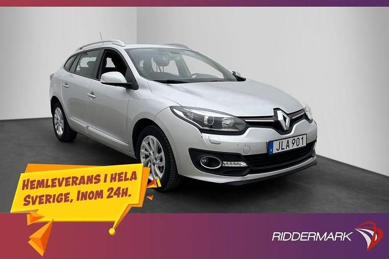 Begagnad Renault Mégane III 116 HK (85 kW) 2015 Silver